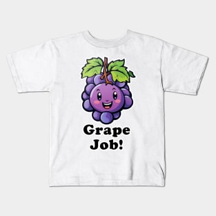 Grape Job! Kids T-Shirt